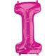 34in Pink Letter Balloon (I)